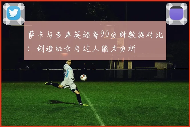萨卡与多库英超每90分钟数据对比：创造机会与过人能力分析